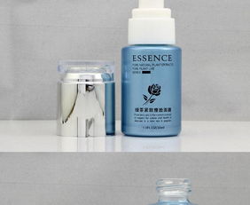 30ml藍色玻璃化妝品包裝瓶 精華液、乳液與眼霜的理想選擇